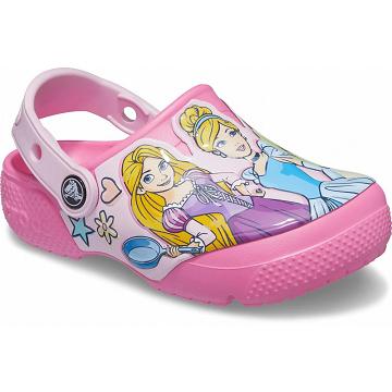 Crocs Fun Lab Disney Princess Clogs Pojke Rosa | Sverige 1437UZGT
